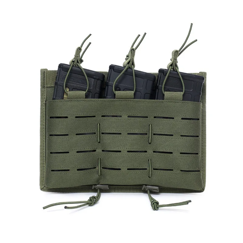 Bolsa táctica magnética para Rifle, accesorio con Triple Molle, de 5,56 MM, para M4, M14, M16, AR-15 - imagen 3