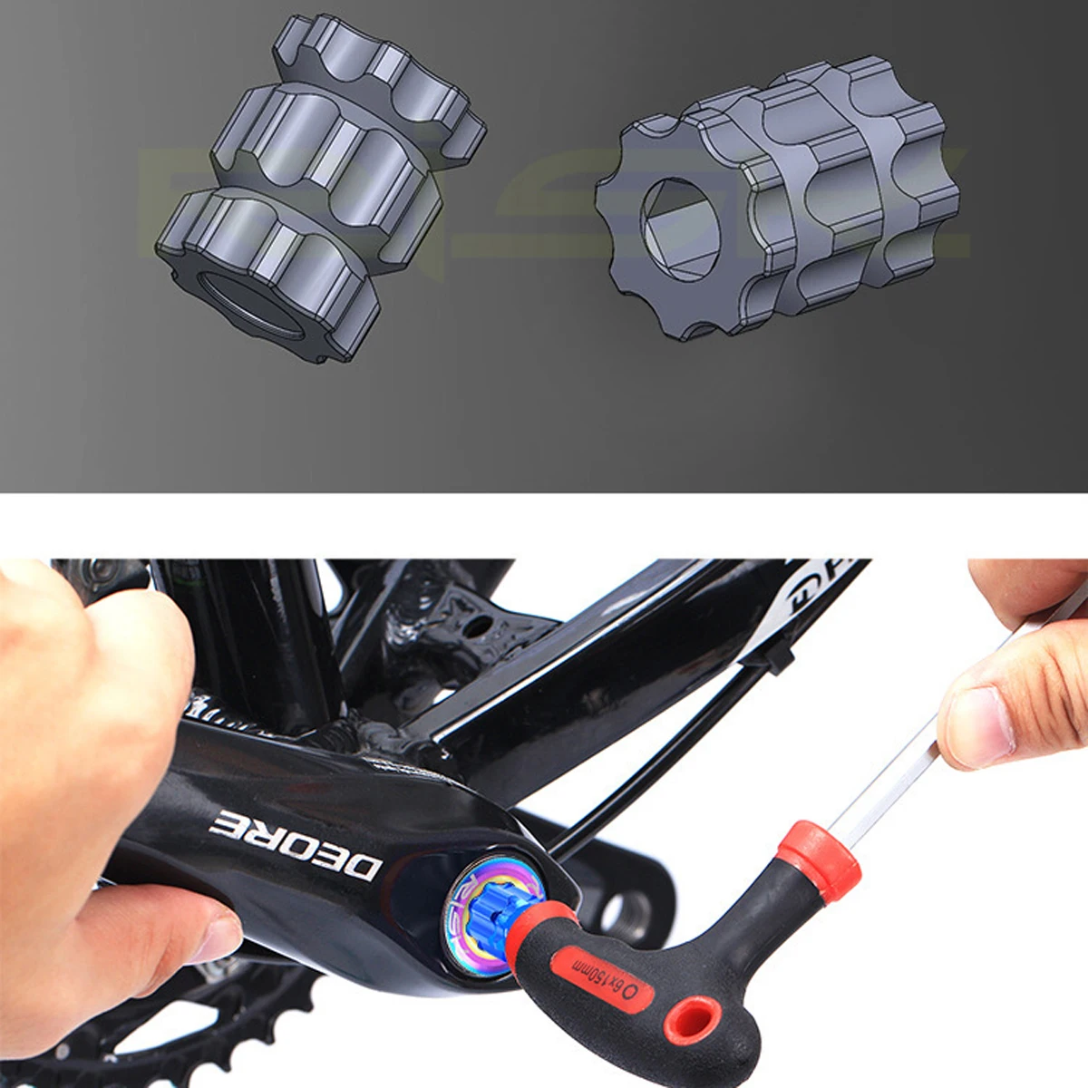 Herramienta extracción e instalación manivela bielas ATB BMX XT - imagen 4