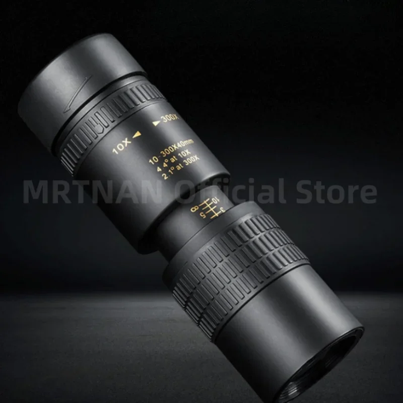 Prismáticos militares de Metal con Zoom 10-300X HD, binoculares potentes de largo alcance, telescopio profesional portátil de alta calidad para caza - imagen 3