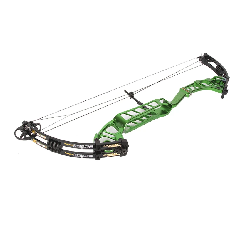 Arco compuesto de tiro con arco, accesorios de tiro para entrenamiento de caza al aire libre, 50-60 libras, 29-32 ", cámara grande IBO 320FPS - imagen 2