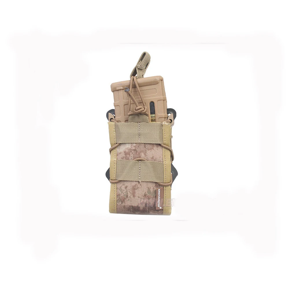 Emersongear táctico doble Modular Rifle revista bolsa Airsoft caza MOLLE entrenamiento Mag bolsa camuflaje 11,11 ventas - imagen 3