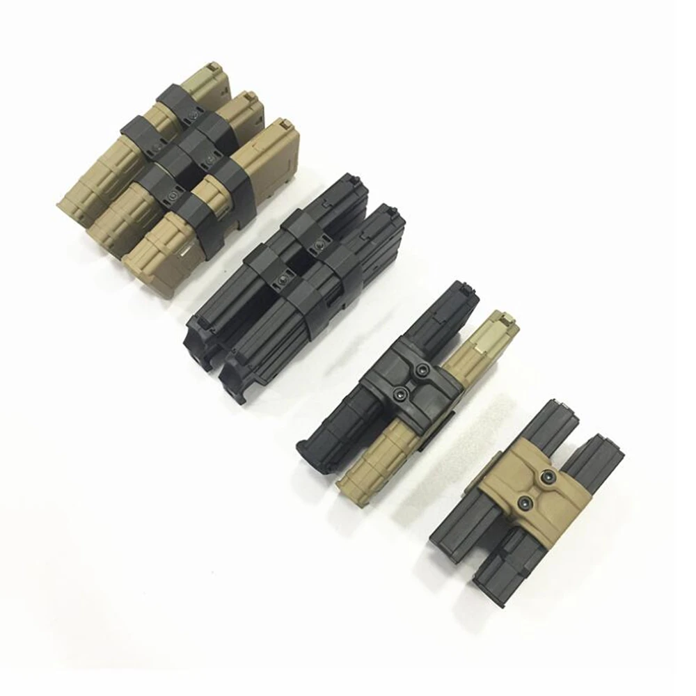 Enlace paralelo de cargador de Rifle Dual táctico para M4 A1, Clip de acoplador Mag, Conector de revista Airsoft, abrazadera, accesorios de caza - imagen 4