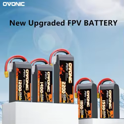 OVONIC nueva actualización 150C 650mah-2200mAh 11,1/14,8/22,2 V batería Lipo para RC helicóptero Quadcopter FPV piezas de Dron de carreras