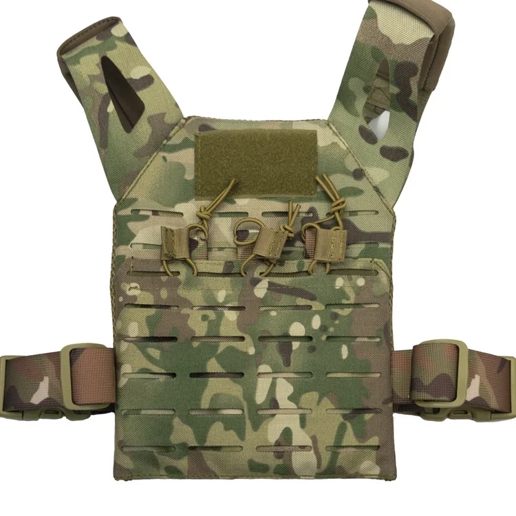 Chaleco táctico para niños, Mini Molle, portador de placa de salto, chaleco ligero para exteriores - imagen 4
