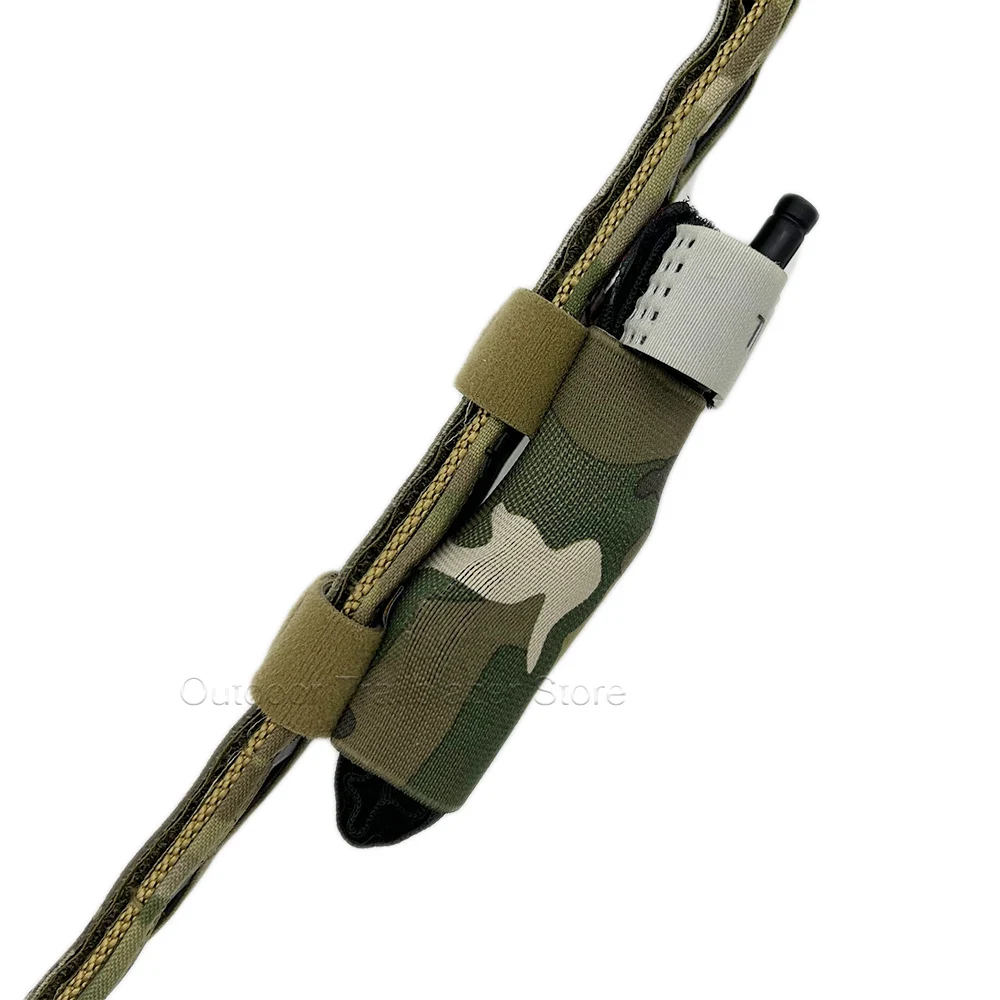 Soporte de torniquete, funda TQ, soporte de torniquete elástico, instalación de anillo de gancho y bucle para cinturón de servicio, accesorios de caza - imagen 5
