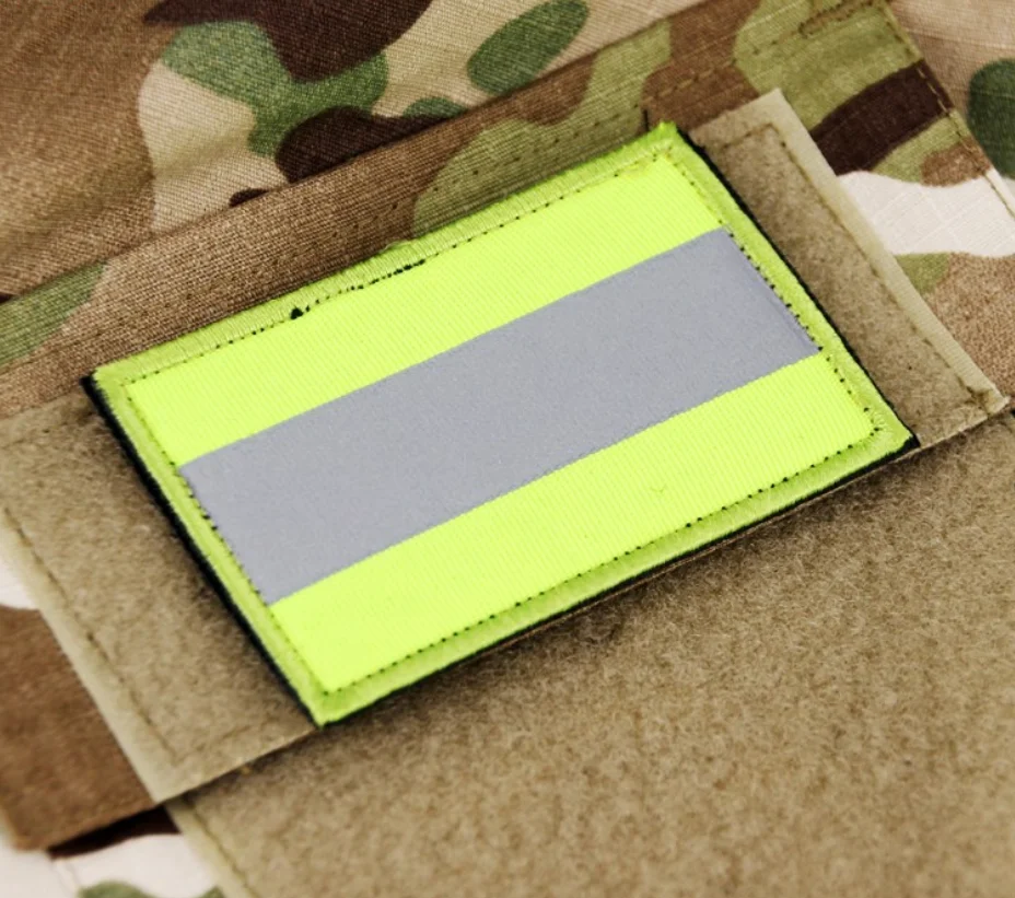 SMTP E729 insignia de moral de ventilador del ejército ruso, parche de reconocimiento reflectante de color de las Fuerzas Especiales Rusas, parche ruso fsb - imagen 2