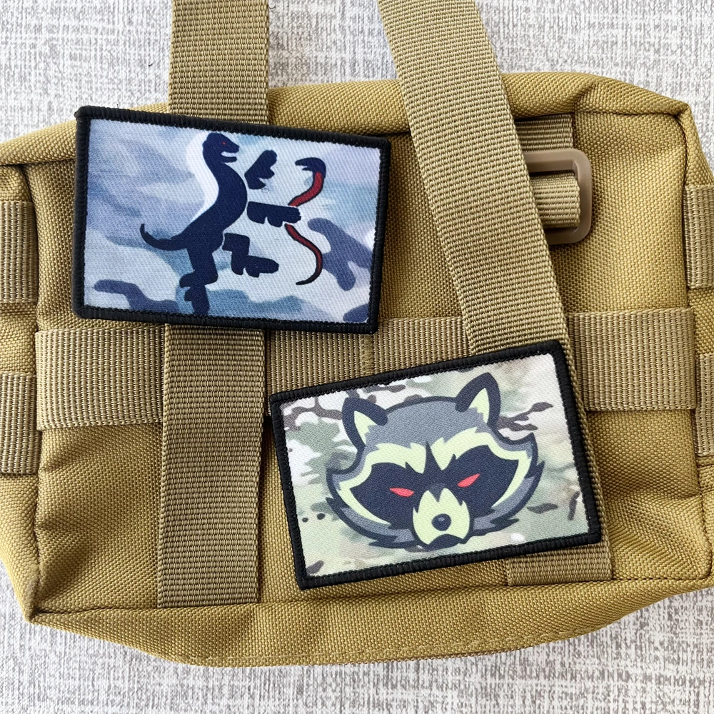 BEWARE OF A WOLF IN SHEEP'S CLOTHING, parches de insignia de moral, pájaros tácticos, Arno REAL, brazalete, mochila, pegatina impresa - imagen 4