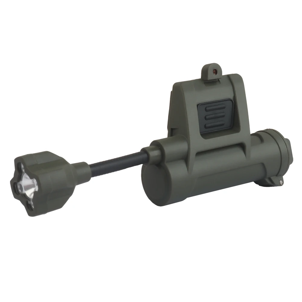 Luz táctica para casco MPLS CHARGE 4,0, linterna LED para caza y acampada al aire libre, juego CS Airsoft, lámpara estroboscópica IFF, equipo para casco de ciclismo - imagen 3