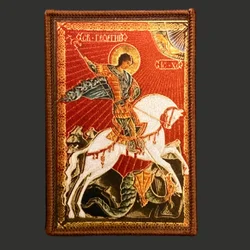 Parche táctico San Jorge velcro – Para mochila y uniforme