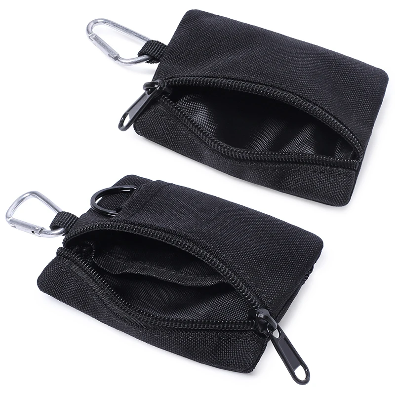 Bolsa táctica Molle para exteriores, bolso de nailon para caza, monedero, auriculares, teléfono, paquete de llaves, herramienta EDC compacta militar para senderismo - imagen 4