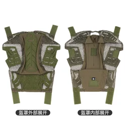 TEAM Wendy cubierta de casco táctica Airsoft caza ripstop