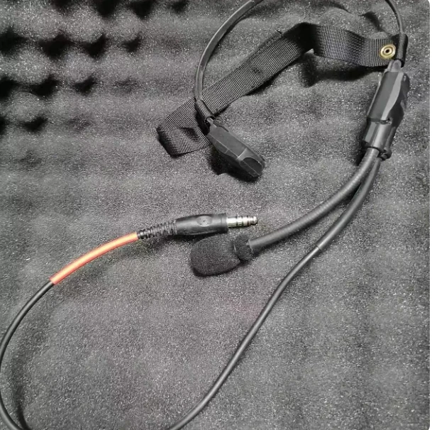 Atlantic Systems MH180 Conducción ósea impermeable (IPX7) táctica de un solo lado/conucción ósea de doble cara/auriculares de doble canal - imagen 4