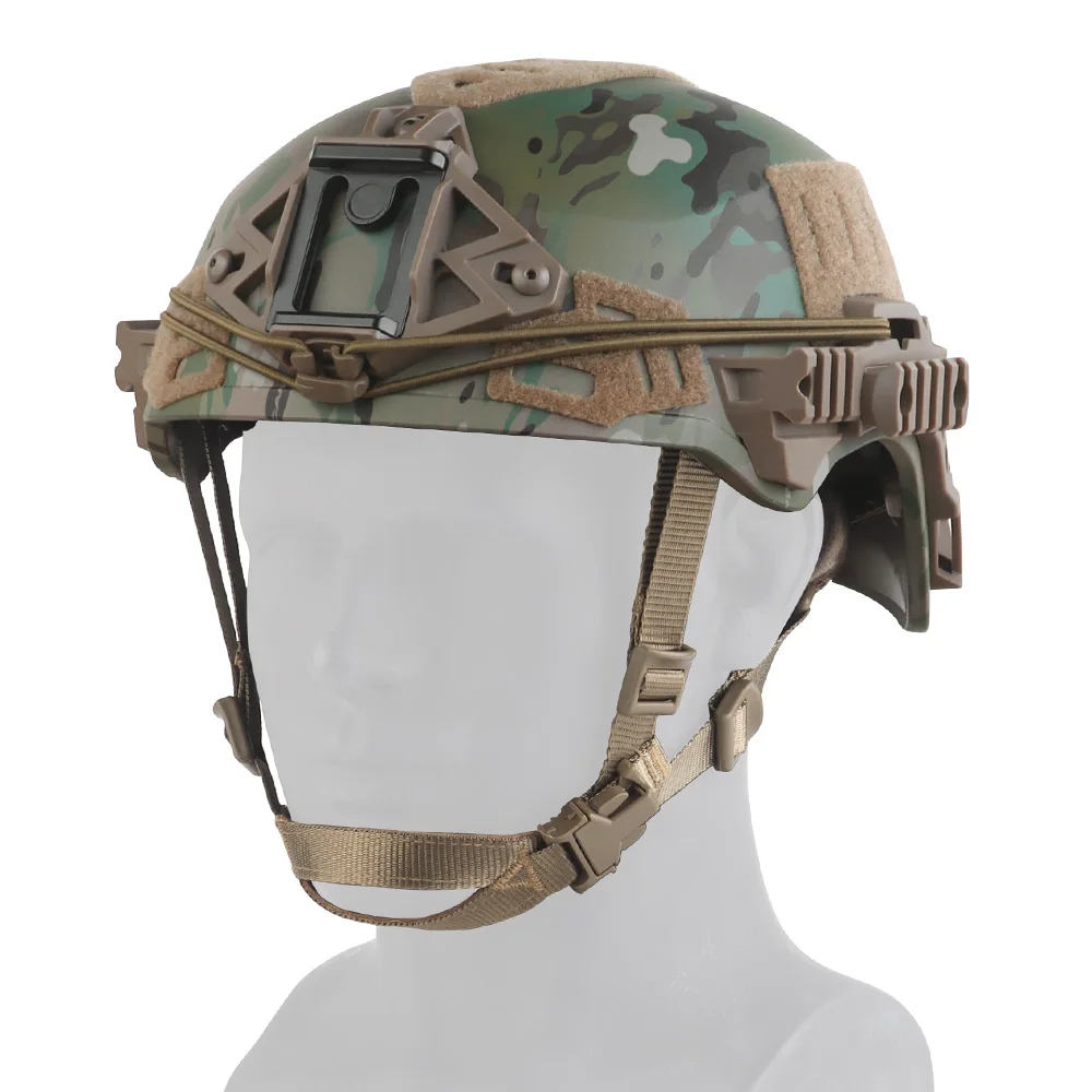 Casco táctico del equipo Wendy 3,0, versión estándar, casco de entrenamiento con almohadilla de revestimiento FAST MICH, correa para la barbilla para combate, tiro Airsoft - imagen 3