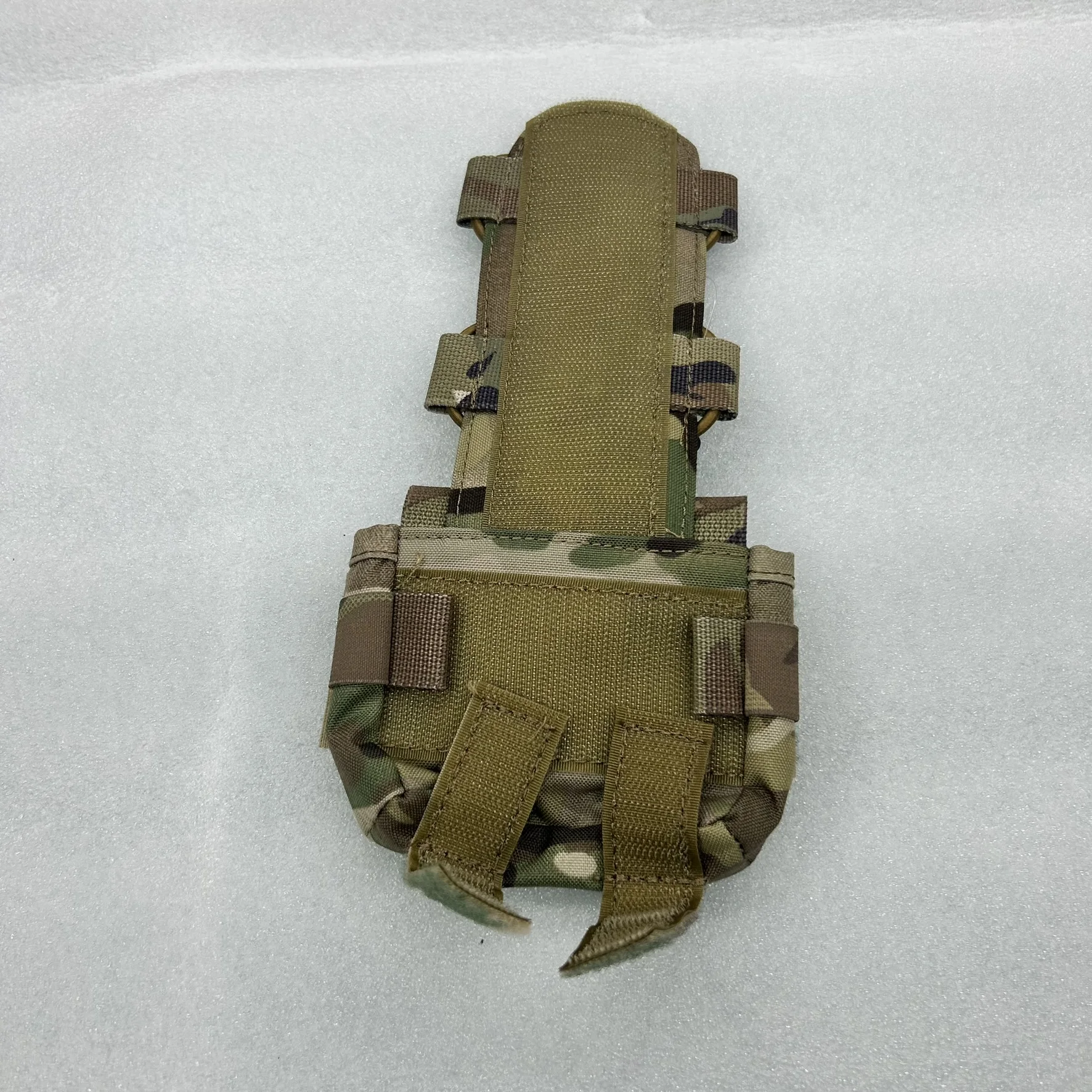 Bolsa de batería NVG para casco táctico MK2 con sujetadores de gancho y bucle ajustables y cordones elásticos - imagen 2