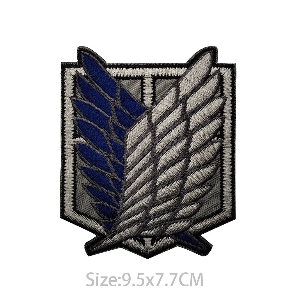 Bordado 3D Anime Little Master Girl Frontline brazalete Wings of Freedom mochila gancho y bucle parches personalizados para ropa - imagen 4