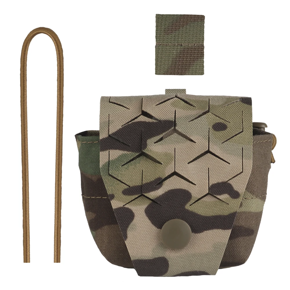 Bolsa táctica para revistas SPUD, bolsa de Radio Molle de camuflaje, bolsas para revistas MOLLE, bolsa GP, chaleco de caza, bolsa de accesorios - imagen 4