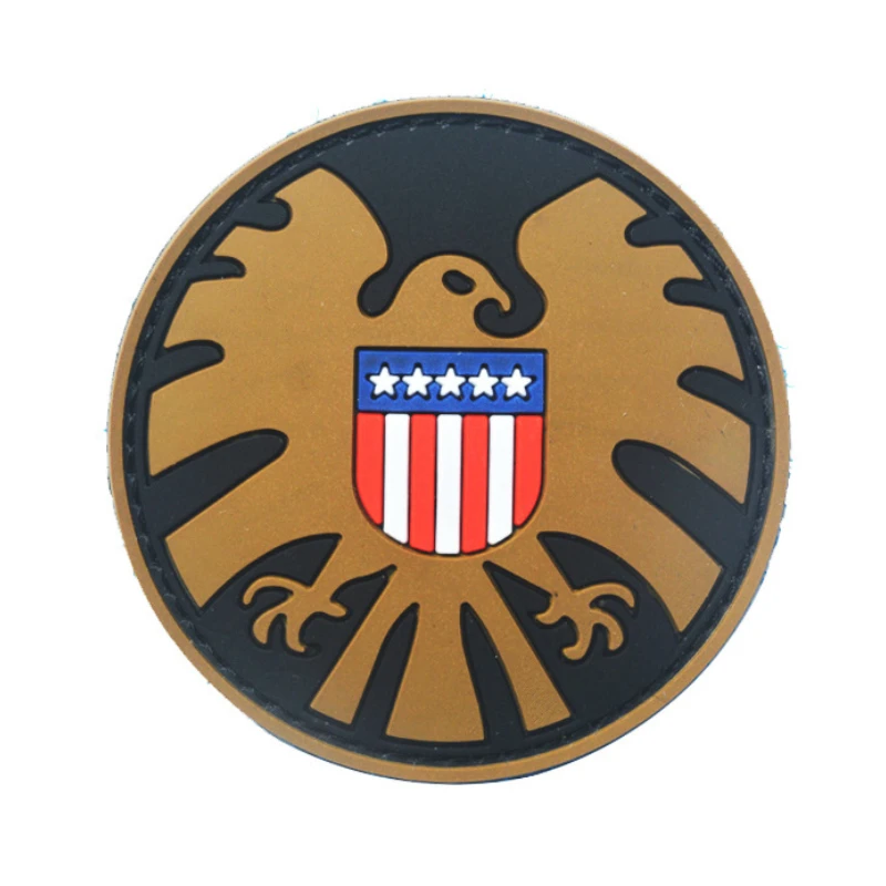 Brazalete de escudo templario de PVC, gancho y anillo, parche mágico para ropa, parches bordados para chaleco, sombrero, bordado, costura militar, bricolaje - imagen 5