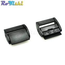 Cinturón táctico negro 20mm con hebilla de ajuste y clip de palanca