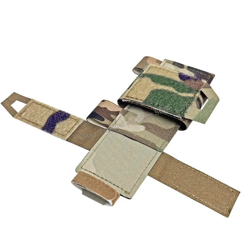 Bolsa de torniquete táctico, bolsa de cizalla para traumatismos, soporte de tijera, equipo Molle Airsoft, chaleco de caza, palo mágico, tapón de sangre - imagen 5