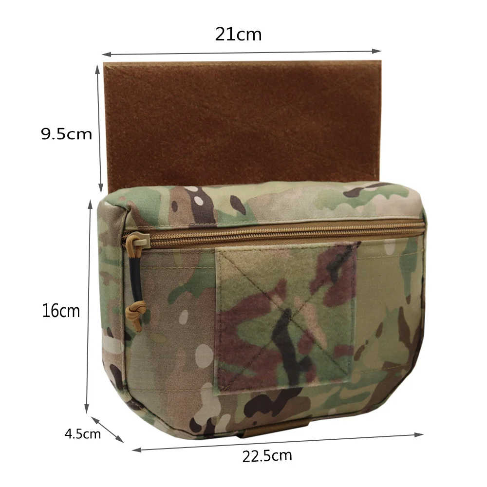 Chaleco táctico JPC/CPC para exteriores, bolsa táctica para el pecho FC, chaleco táctico subbolsa grande/bolsa para el pecho, bolsa para el vientre inferior expandida - imagen 4