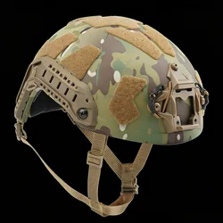 CS Airsoft Casco táctico FAST High Cut semioculto con suspensión
