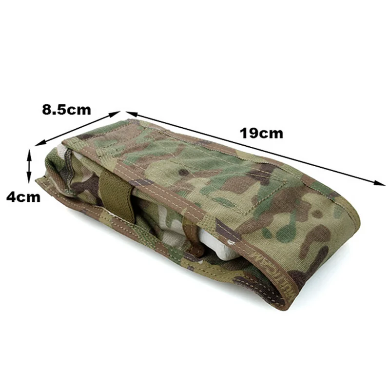 Chaleco táctico Molle M4, bolsa de accesorios de doble Mag, tela Multicam importada, TMC2495 - imagen 2