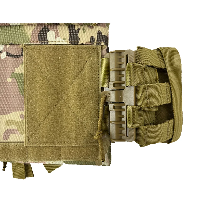 Accesorio de chaleco JPC, chaleco táctico de desmontaje rápido, equipo de combate militar, kit de hebilla, kit de sistema de liberación rápida duradero - imagen 5