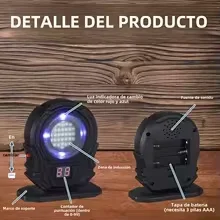 FChristmas Gifts Mini objetivo de dardo infrarrojo objetivo de entrenamiento láser objetivo láser de inducción objetivo de puntuación automática comentarios de luz de sonido