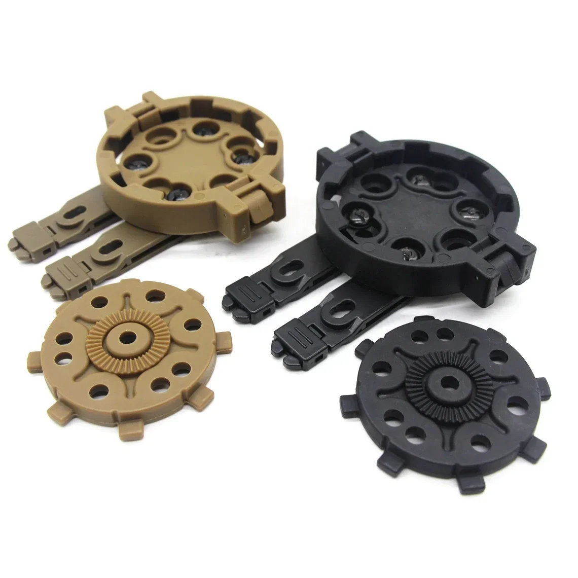 Adaptador táctico para funda de pistola Molle, accesorio Molle, plataforma de 360 grados, Kit de desconexión rápida, funda para pistola, adaptador para caza - imagen 2