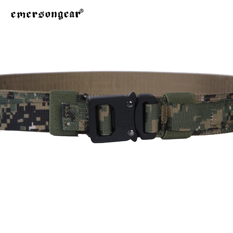 Emersongear, cinturones de batalla de cintura de 1,5 pulgadas, correa de combate, pretina táctica para senderismo, caza, combate, deportes al aire libre, nailon AFG - imagen 2