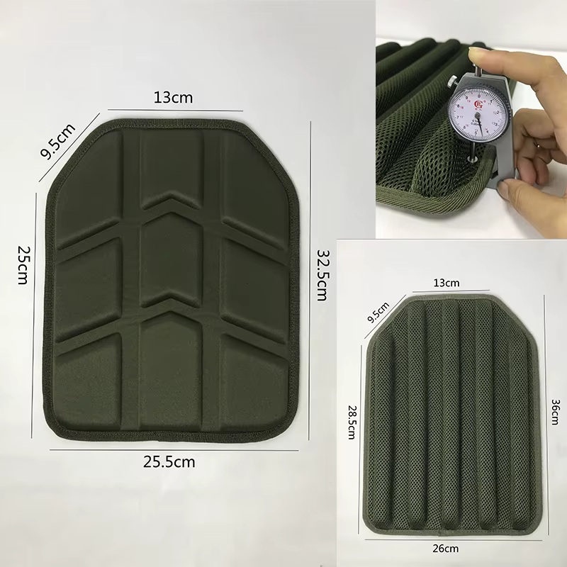 Chaleco táctico EVA acolchado transpirable con protección de pecho - imagen 2