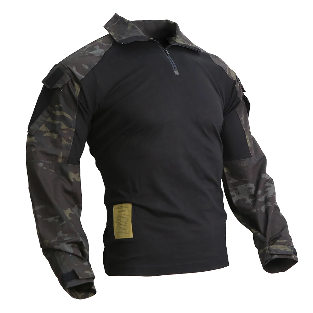Emersongear-camisas de combate G3 para hombre, camisetas Gen3, camiseta de camuflaje, manga larga, Milsim, caza, senderismo al aire libre, entrenamiento MCBK