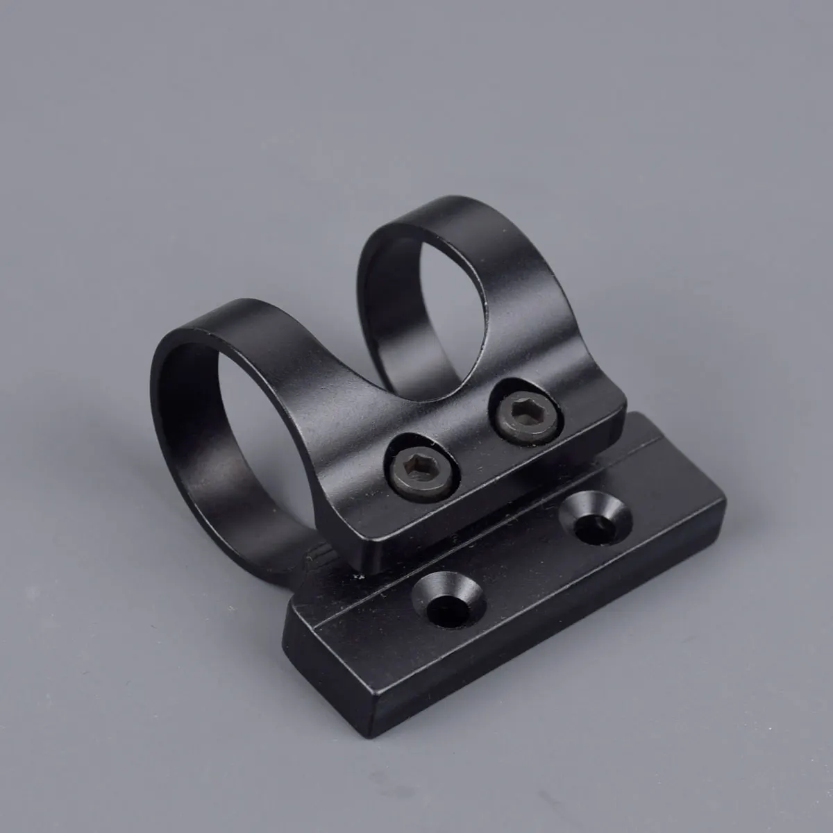 Keymod táctico de Metal, soporte de montaje en anillo de riel, 1 pulgada, 25,4mm de diámetro, ligero para linterna de caza M300 M600, mira de punto rojo - imagen 2