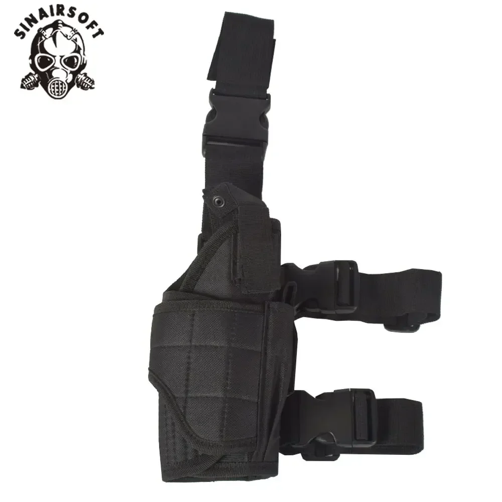 Funda Universal para pistola Tornado Drop Leg Thigh, mano derecha, deportes al aire libre, caza, Glock, soporte para pistola, fundas para pistola - imagen 3