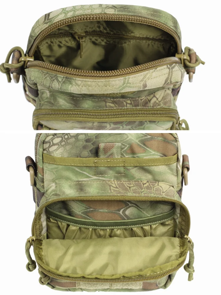 Bolso de hombro táctico de camuflaje al aire libre, bandolera deportiva informal, bolso colgante MOLLE para viaje - imagen 5