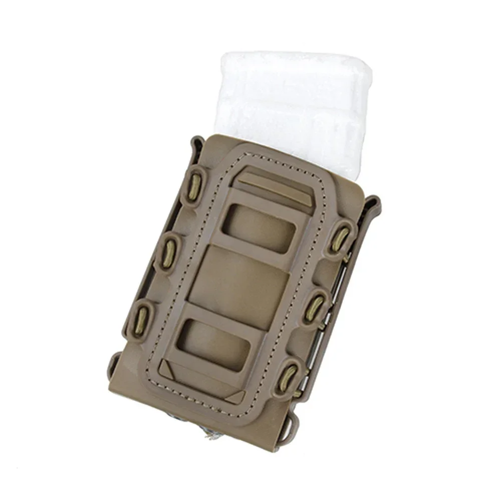 5,56 7,62 Bolsa táctica para revistas con clip único para exteriores Soft Shell