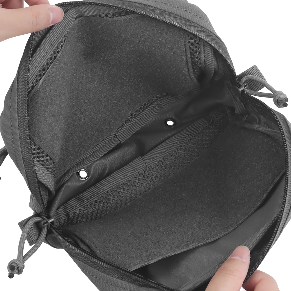 Bolsa de la serie R GP Molle multialmacenamiento, cinturón de combate adaptable externo, chaleco, equipo de pecho, mochila, accesorios de caza - imagen 5