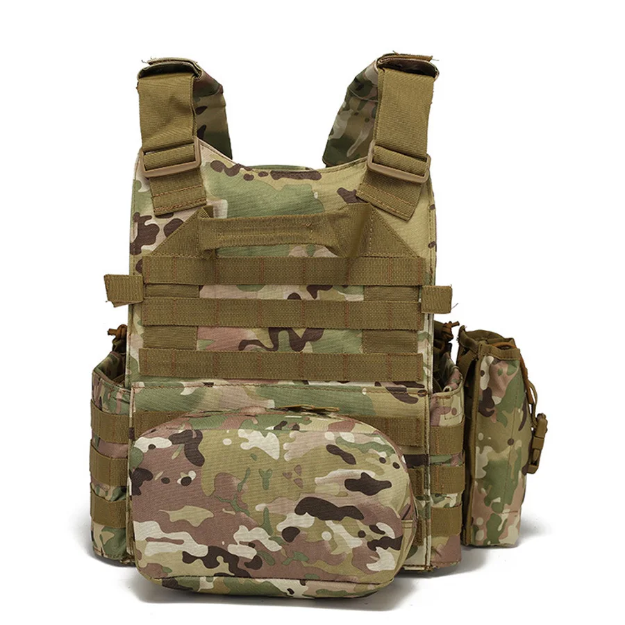 Chaleco de entrenamiento, técnica de entrenamiento, combinación de chaleco, MOLLE multifuncional para exteriores - imagen 3