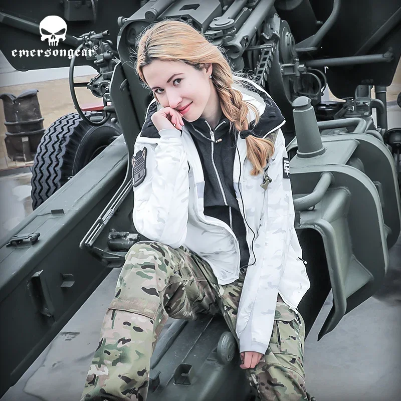 EmersongearS táctico QUANTUM 40D LT Cold WX chaqueta cálida con capucha caza al aire libre abrigo Casual deportes urbanos EMS6811 MCAP - imagen 2