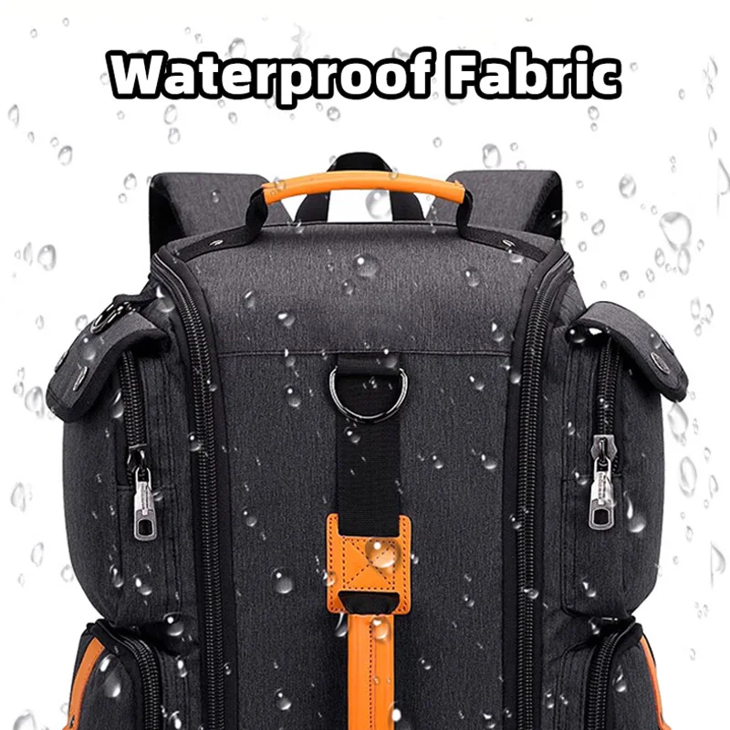 Mochila de viaje de cabina para hombre, bolsa para ordenador portátil, grande, para acampar, senderismo, escalada, mochila deportiva para estudiantes de negocios, mochila de fin de semana - imagen 2
