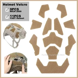 Casco táctico FAST/MICH 2000 con kit Velcro de gestión