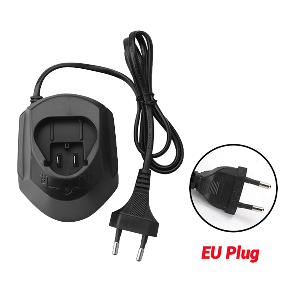 Cargador de batería de iones de litio con enchufe UE/EE. UU. con luz indicadora para cargador de batería de iones de litio Bosch 10,8 V 12V BAT411 BAT412 TSR1080 - imagen 4