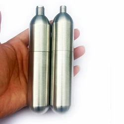 Cartucho CO2 acero inoxidable 304 recargable dispensador cerveza bar