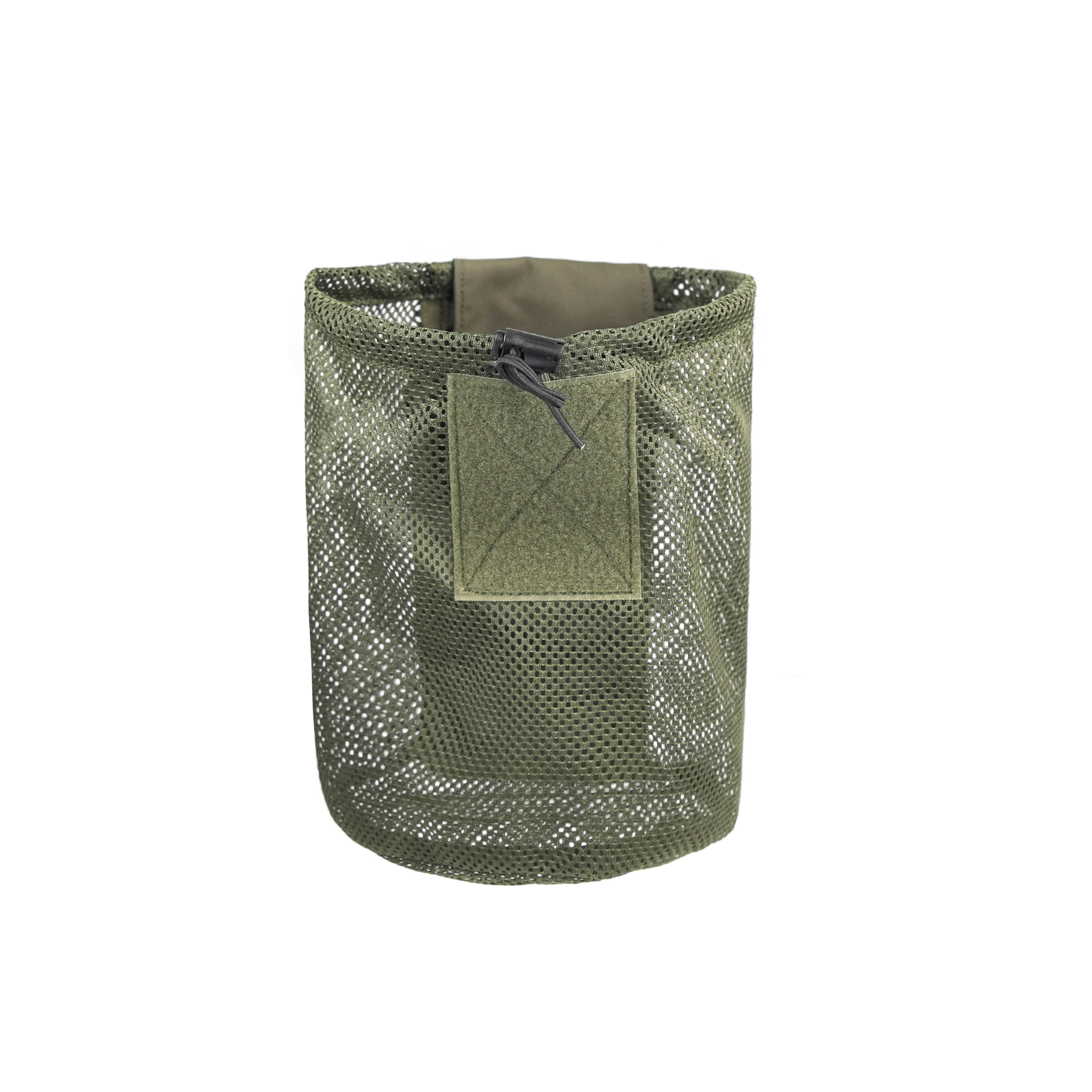 Bolsa de basura plegable enrollable, red de almacenamiento de malla magnética, bolsillo táctico, reciclaje MOLLE, equipo de campamento de caza al aire libre, nailon 500D - imagen 3