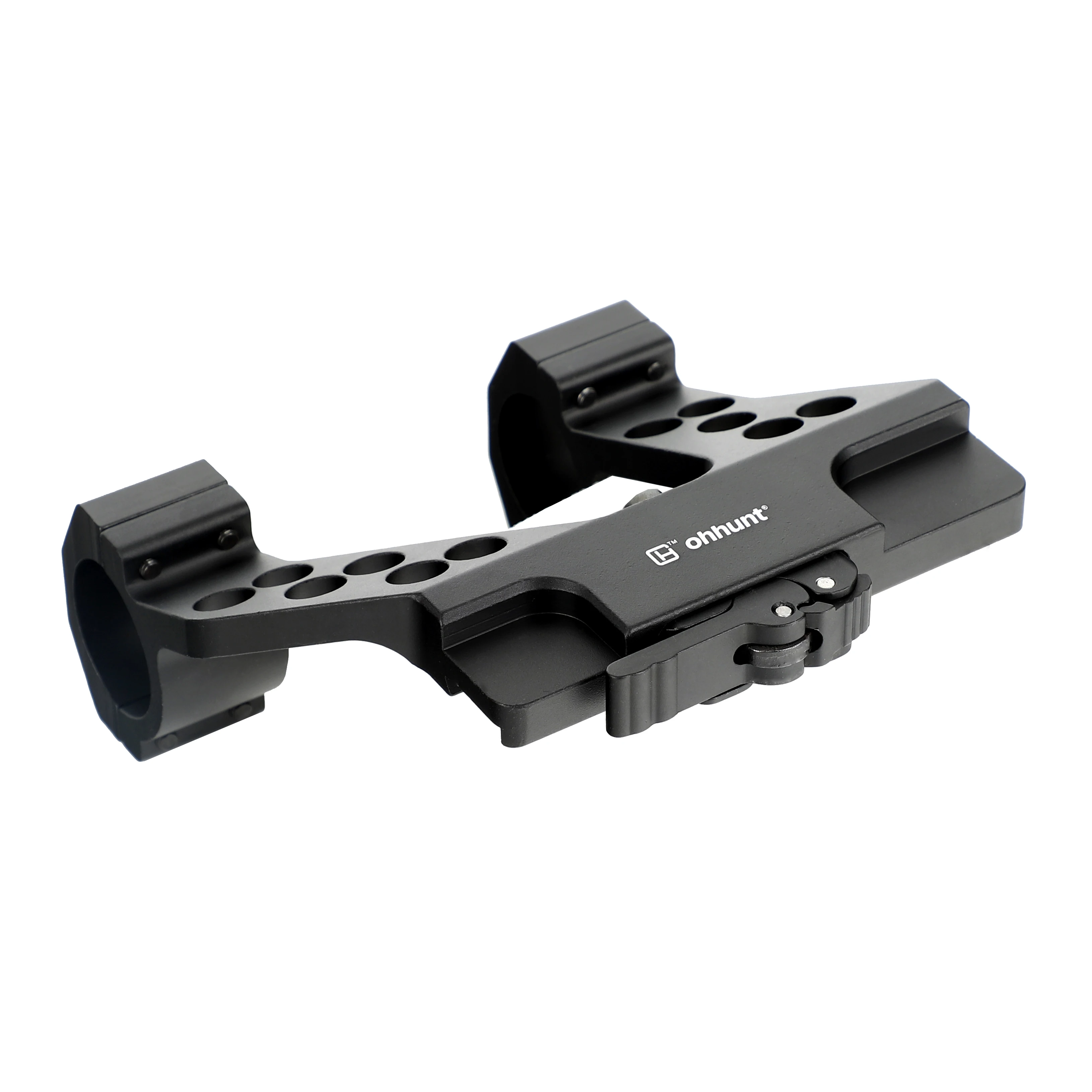 AQzxdc-accesorios tácticos para Airsoft, montaje de alcance de riel lateral AK con anillo Integral de 25,4mm y 30mm, sistema de separación rápida - imagen 4