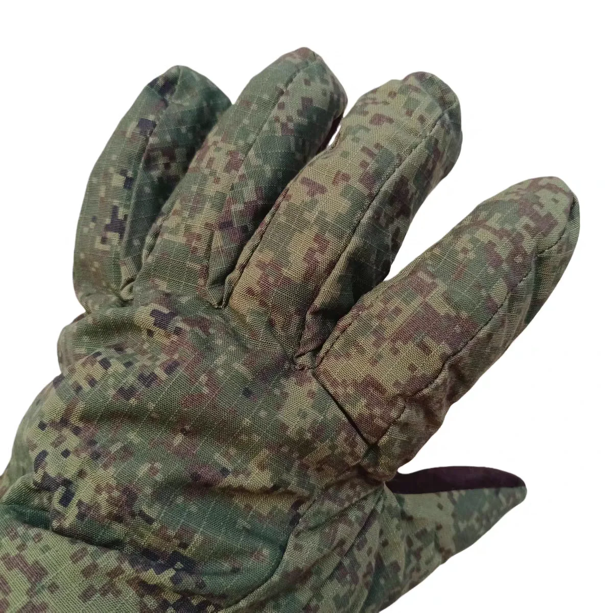 Guantes tácticos de lana con dedos cálidos y a prueba de frío para exteriores de invierno de Color ruso EMR