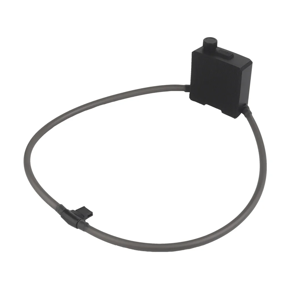 Nuevo Kit antiniebla de gafas WST para exteriores, adsorción magnética de velocidad del viento ajustable, desempañamiento eléctrico, interfaz de carga TYPE-C - imagen 2