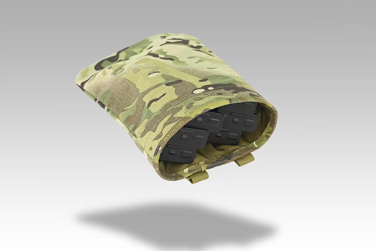 Bolsa de reciclaje Vombat A-21, bolsa de almacenamiento multifuncional táctica para exteriores, portátil y plegable