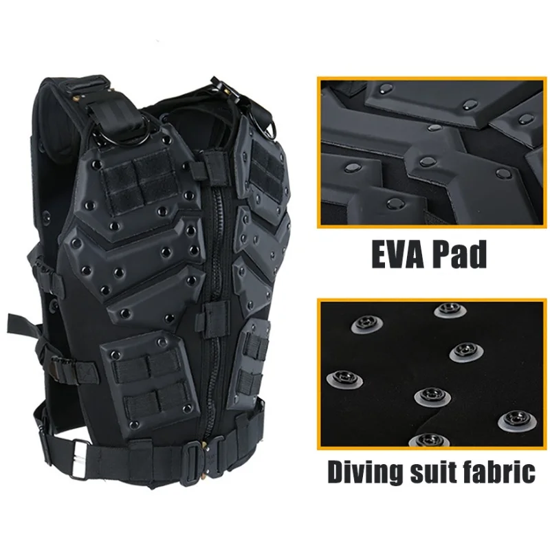 Chaleco táctico militar TF3, Transformer, armadura corporal de combate, Swat, ejército, Paintball CS, juego de guerra, equipo de caza, chalecos Airsoft - imagen 5