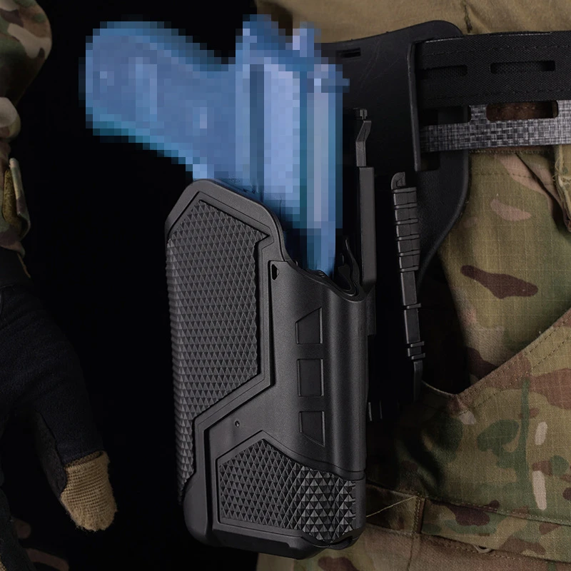 Funda para pistola táctica de liberación rápida Compatible con X300U-A funda para pistola de tiro Airsoft de caza ligera - imagen 4